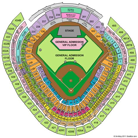 Yankee Stadium Seating Chart Yankee Stadium Event Tickets And Schedule
