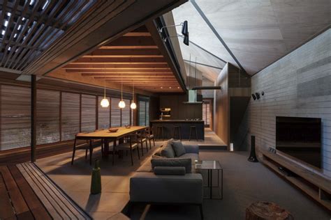 Whether you are looking to incorporate some of these ideas into your home's. Modern Japanese House Nestled Between Two Rivers