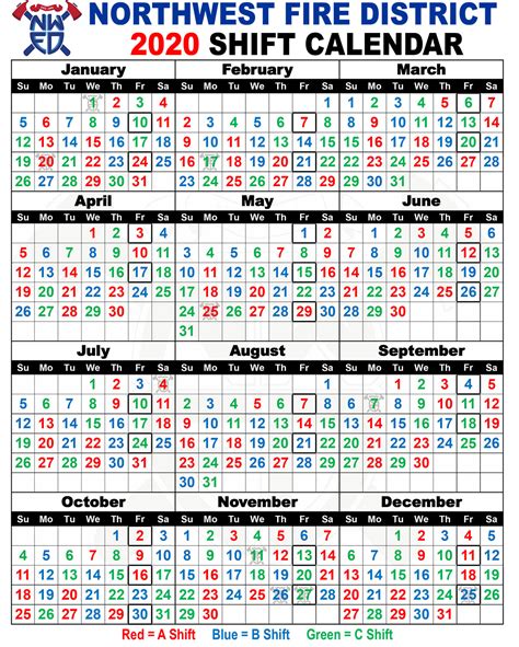 Firefighter 2472 Shift Calendar 2022 Example Calendar Printable