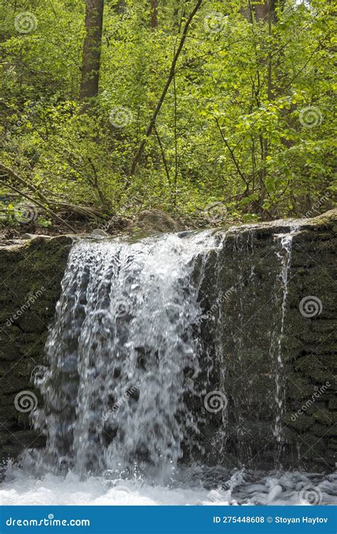 Waterfall At Crazy Mary River Belasitsa Mountain Bulgaria Stock Photo
