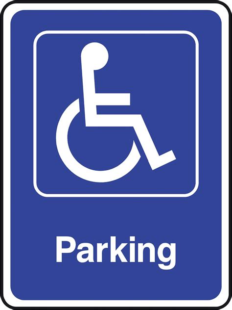 Handicap Parking Sign Clipart Free Download On Clipartmag