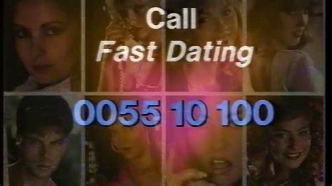 Fast Dating 0055 Service 1994 Australian Tv Commercial 50fps Youtube