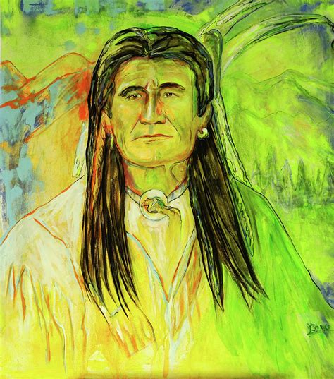 Hopi Tribe Indian Brave Painting By Koro Arandia Pixels