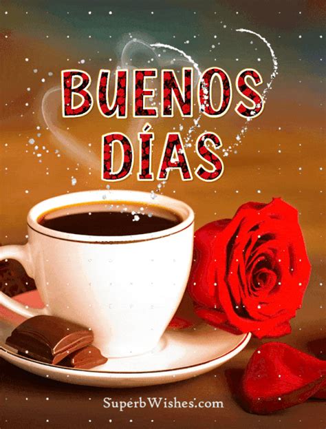 Buenos Días Café Animado Para Mi Amor SuperbWishes