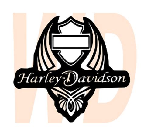 Harley Davidson Logo Svg Eps Dxf Digital By Walkerdesigns6 On Etsy