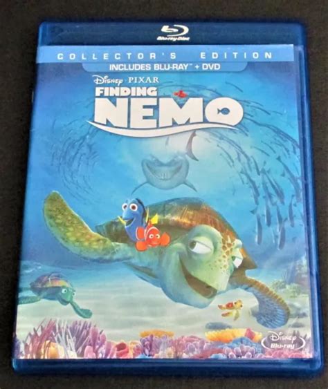 Finding Nemo Blu Ray Dvd Disney Pixar Collector S Edition Disc Set