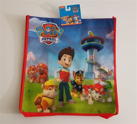 Nickelodeon Paw Patrol Officially Licensed Reusable Shopping Tote Bag