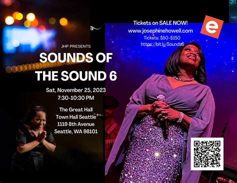 Josephine Howell Sounds Of The Sounds Nov 25 Town Hall Seattle