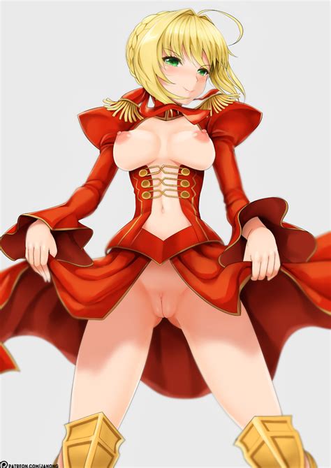 Nero Claudius And Nero Claudius Fate And 1 More Drawn By Janong