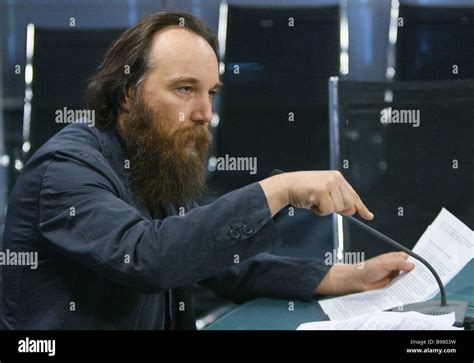 Alexander Dugin Leader Of The International Eurasian Movement Attends