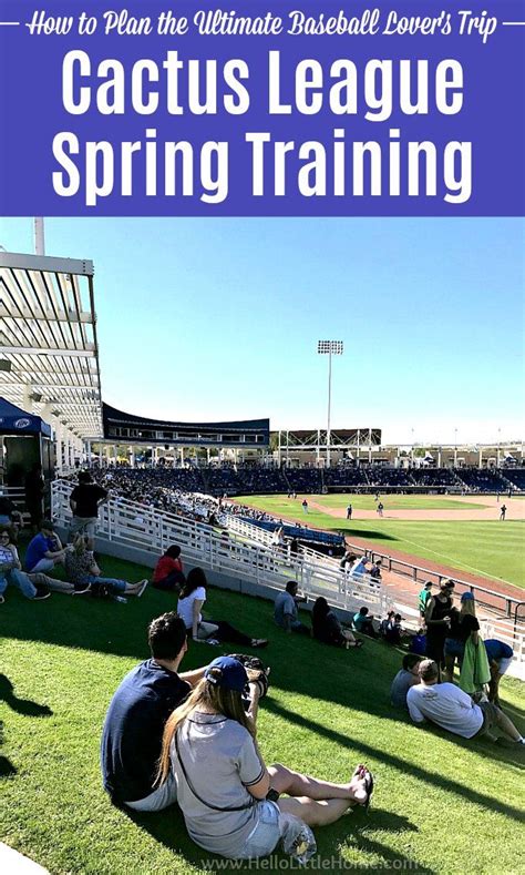 Cactus League Spring Training In Arizona This Travel Guide Is Packed
