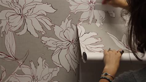 How To Install Self Adhesive Wallpaper Youtube