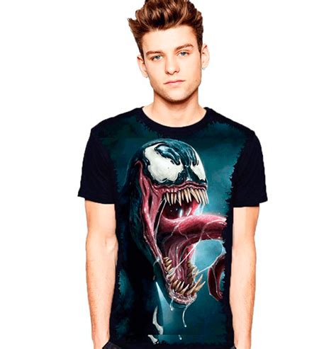 Camiseta Venom Homem Aranha
