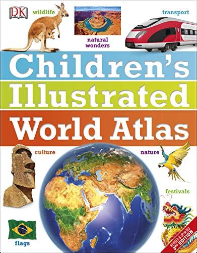 Childrens Illustrated World Atlas Childrens Atlas Uk Dk
