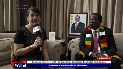 Exclusive Interview With Emmerson Dambudzo Mnangagwa President Of The Republic Of Zimbabwe