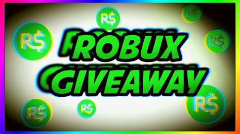 Robux Giveaway Youtube