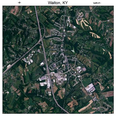 Aerial Photography Map Of Walton Ky Kentucky