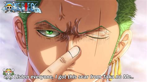 How Did Roronoa Zoro Get The Scar On His Eye In One Piece After