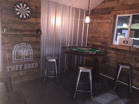 Design A Man Cave Worthy Of A Grunt Tuff Shed