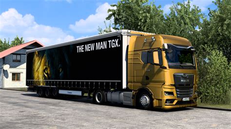 Rel Low Deck Chassis For Man Tgx By Sogard V Scs Software