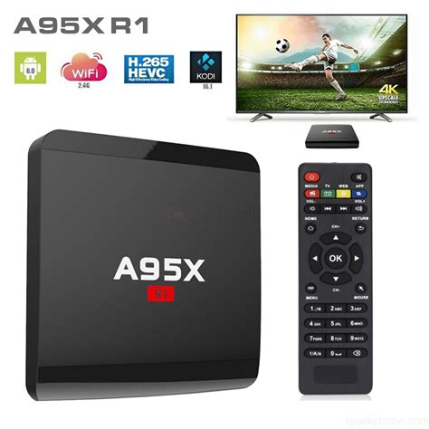 The easytone smart tv box features the android 7.1 operating system and 3d gpu that can be used for streaming 4k videos for enhanced entertainment. A95X R1 Android 7.1 Smart TV Box Amlogic S905W 2GB 16GB 4K ...