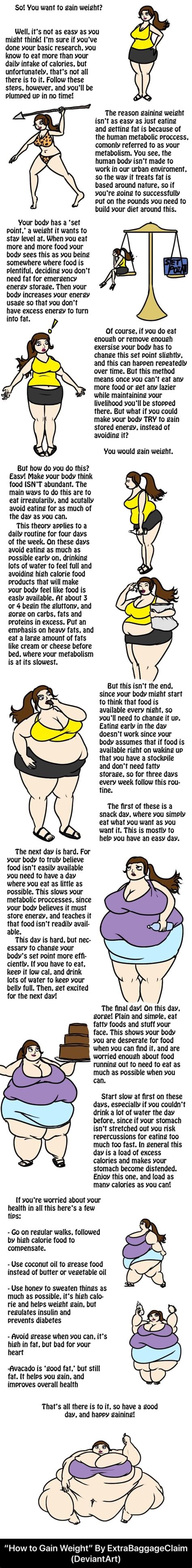 So You Want To Gain Weight Well Its Not As Easy As You