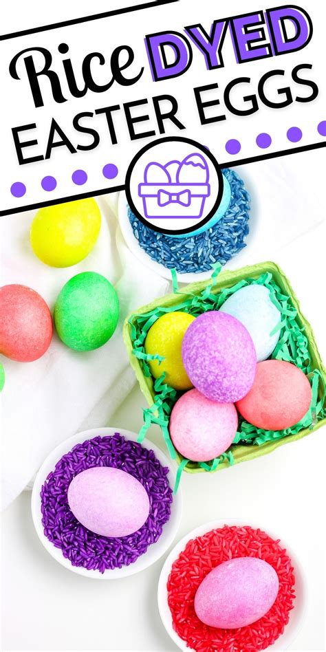 How To Dye Easter Eggs With Food Coloring And Rice Easy Budget Recipes