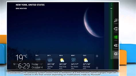 Lock Screen Enabledisable Notifications In The Windows® 81 Weather