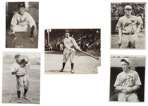 Baseball Hall Of Famers Photograph Collection Christies