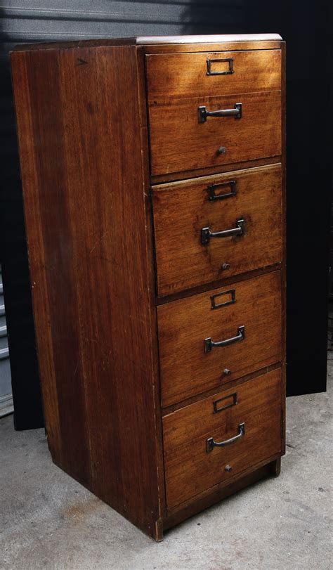 The first, and possibly easiest, choice you will need to make when selecting a home office filing cabinet is the type of material used in its construction. Four Drawer Filing Cabinet - Seanic Antiques