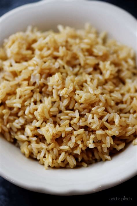 How To Cook Brown Rice Recipe Add A Pinch
