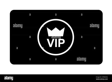Vip Card Icon Vector For Graphic Design Logo Website Social Media