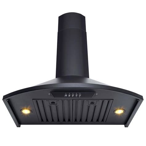 Akdy 30 In Convertible Kitchen Wall Mount Range Hood With Lights In