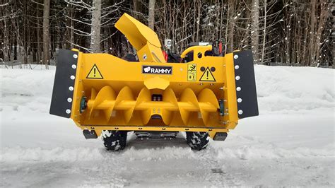 Rammy Snowblower 140 Atv Pro Rammy