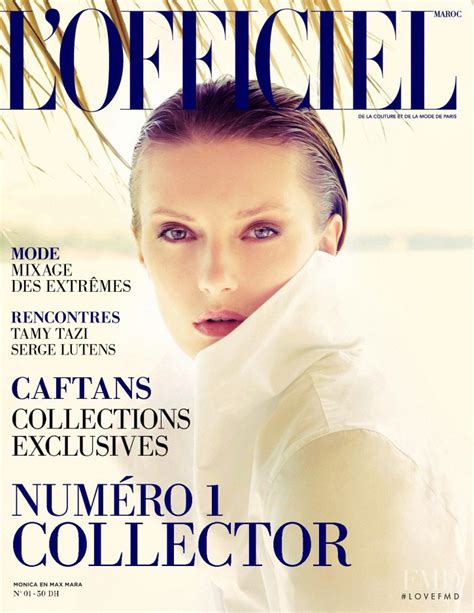 Cover Of Lofficiel Morocco With Monika Krol June 2009 Id11701
