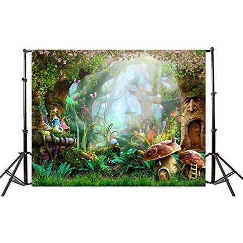Funnytree 7x5ft Jungle Forest Photography Backdrop Uk