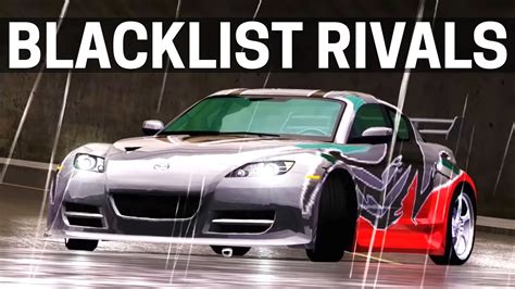 Nfs Most Wanted All Blacklist Race Entrances Youtube