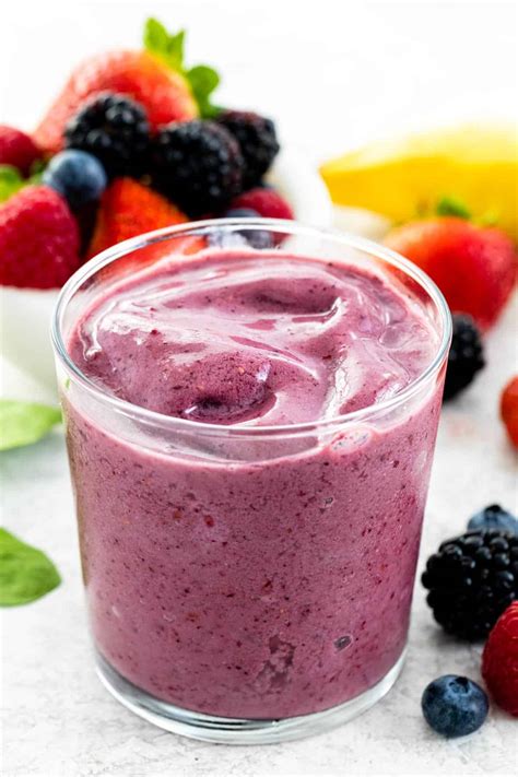 Mixed Berry Smoothie Jessica Gavin