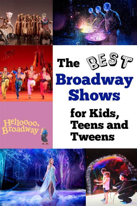 Best Broadway Shows For Kids Teens And Tweens The Jersey Momma