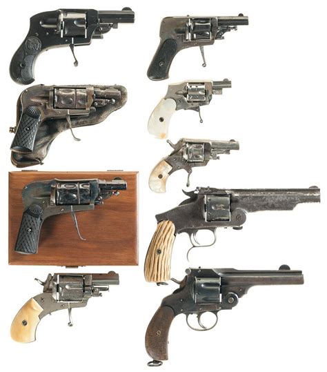 Nine Revolvers A Arminius Hammerless Revolver