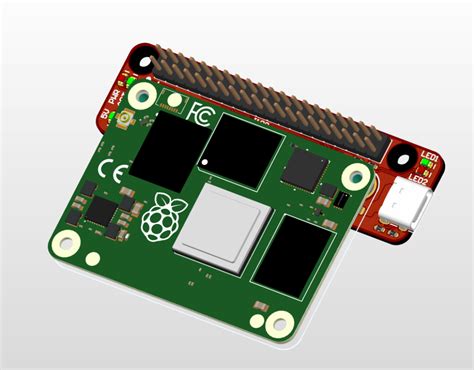 Picoberry Raspberry Pi Compute Module Carrier Board Arrives With Pin Gpio Header And Usb