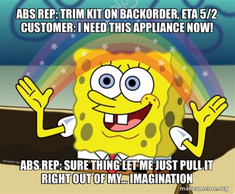 Abs Rep Trim Kit On Backorder Eta 52 Customer I Need This Appliance