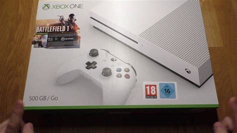 Xbox One S Unboxing Die Erste Konsole Mit 4k Blu Ray Player Youtube