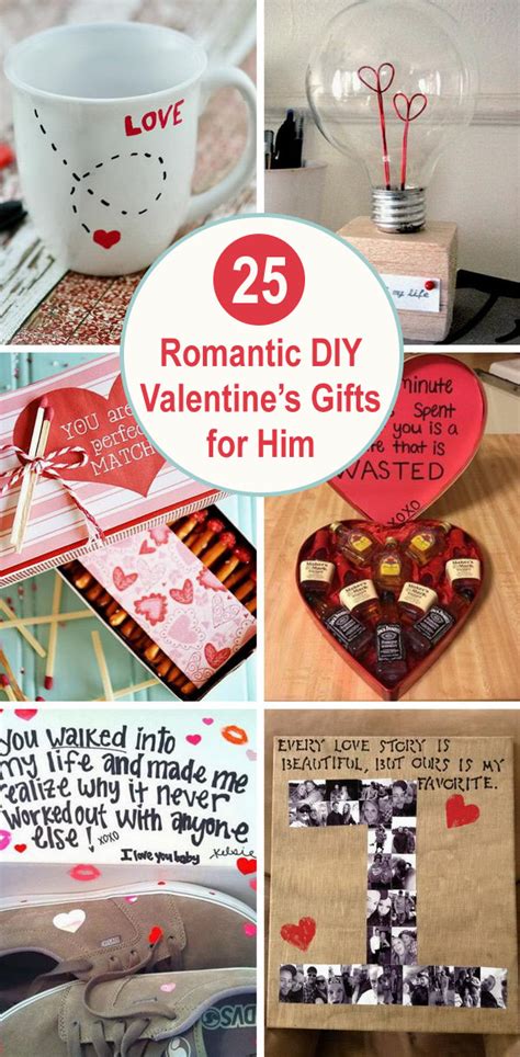 Romantic Diy Valentine S Gifts For Him
