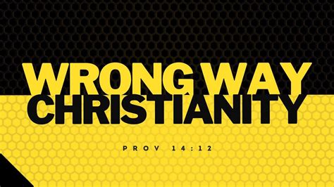 Wrong Way Christian 730 6 12 2023 Pr Rob Walsh Youtube
