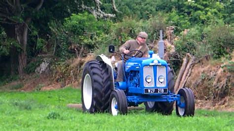 Fordson Super Major Tractor Rolling Part 2 Youtube