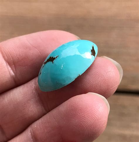 Turquoise Cabochon 23mm X 15mm Oval Shaped Natural Stone
