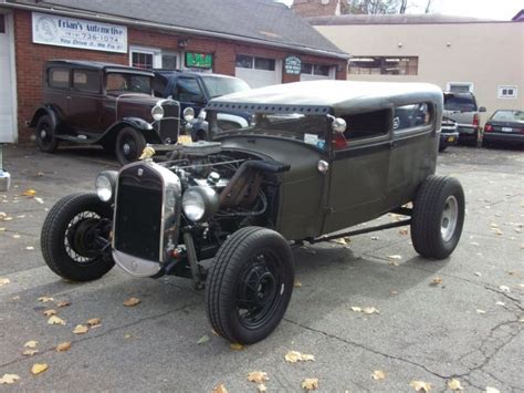 1929 Ford Model A Ratrod Hot Rod Chopped And Channelled For Sale Ford