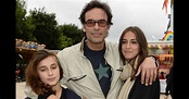 Anthony Delon et ses filles Lou et Liv lors de l'inauguration de la ...