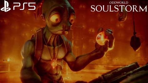 Oddworld Soulstorm Ps5 Gameplay Walkthrough Part 13 Escape Youtube